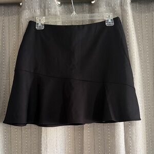 Uniqlo Black Mini Skirt
